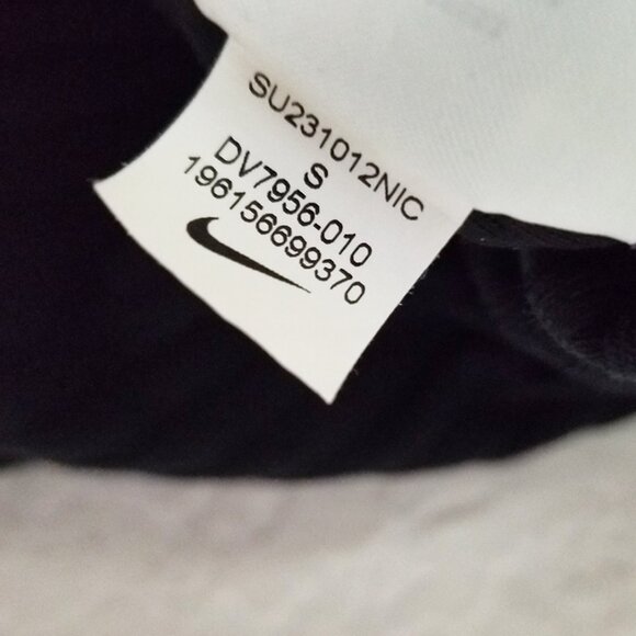 Nike Sportswear Women's S High-Waisted Slim Fit Ribbed Jersey Midi Skirt Black - Picture 12 of 15